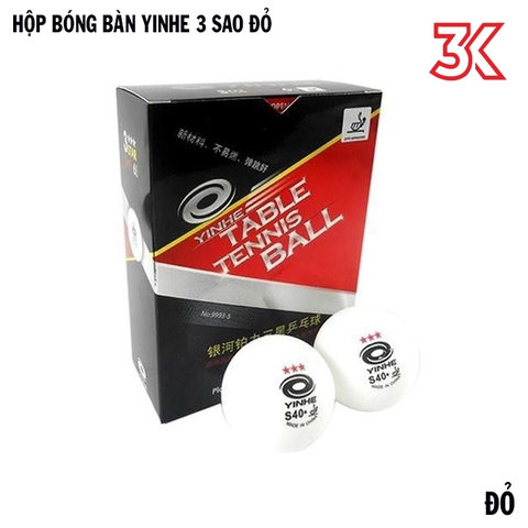 Hộp bóng bàn Yinhe thi đấu 40+ 1 hộp 6 quả