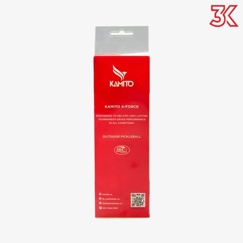 Bóng Thi Đấu Pickleball Kamito X-Force (hộp 3 quả)