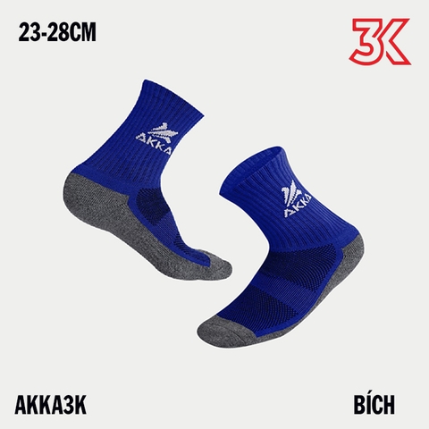 Vớ đá banh dệt kim AKKA mẫu AKKA3K size 23x28cm [Tặng mã 50k] [FreeShip] [Ảnh thật] [Chính hãng]
