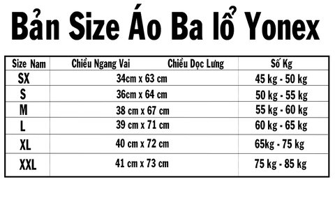 Áo ba lỗ cầu lông Yonex  2021 Đen