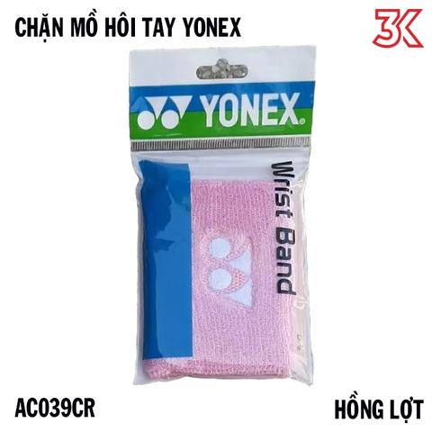 Băng chặn mồ hôi cổ tay Yonex mẫu 75th 1 cái 2022