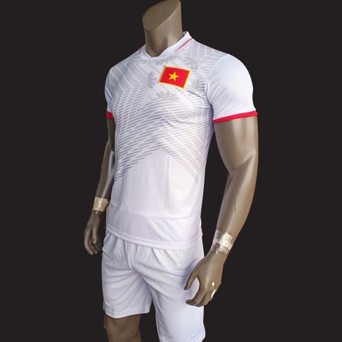 Áo đá banh đội tuyển việt nam 2020 Trắng Đỏ