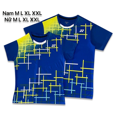 Áo cầu lông Yonex 2020 Nam Nữ Xanh bích AT12