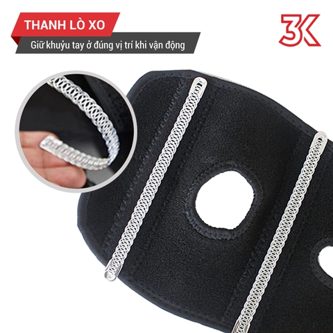 Băng bảo vệ khuỷu tay GoodFit GF401E 1 Chiếc [Chính hãng]