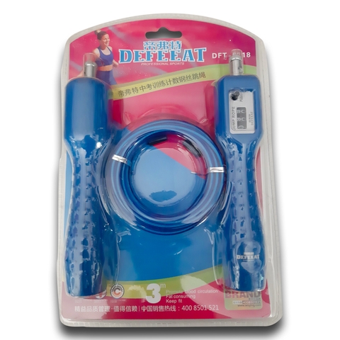 Dây nhảy đếm số vòng DFT-6218 [Có bảo hành] [Rẻ vô địch] [Giá hủy diệt] [Ảnh thật]