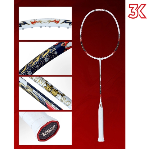 Vợt Cầu Lông VS Kirin 80 Nội Địa 1 Khung 1 Túi  [Chính hãng][bảo hành 3T]