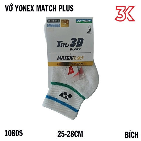Vớ Cầu Lông Yonex 3D Match Plus Chính hãng Yonex Sunrise