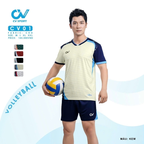 Bộ quần áo bóng chuyền nam nữ CV 01