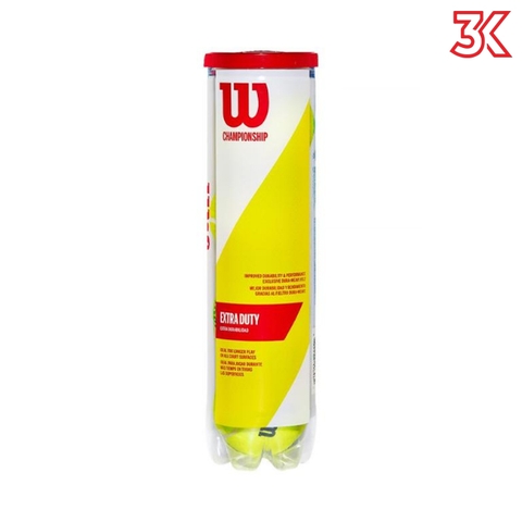 Banh Tennis Wilson Championship Hộp 4 quả [Chính hãng]