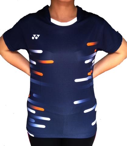 Áo cầu lông Yonex 2019 Nam Nữ Xanh Den