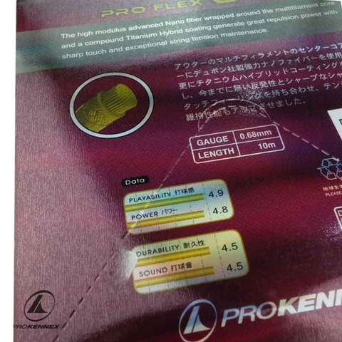 Dây đan vợt cầu lông Prokennex Pro Lex 80TI