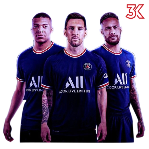 Áo đá banh Fex Thái Paris Saint-Germain sân nhà 1 bộ [Free Ship][Ảnh Thật][Giá Hủy Diệt]