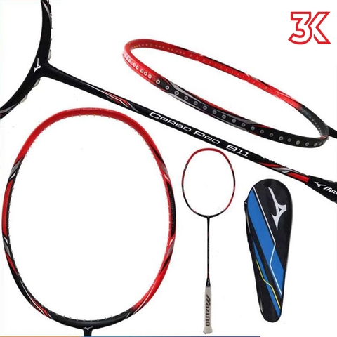 Vợt cầu lông Mizuno Carbo Pro 811 1 Khung vợt 1 Túi [Chính hãng] [Ảnh thật] [Có bảo hành] [Có sẵn]