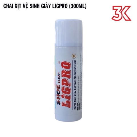 Chai xịt tạo bọt vệ sinh Giày Ligpro 300ml