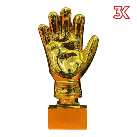 Cúp găng tay vàng 2021 nhựa cứng