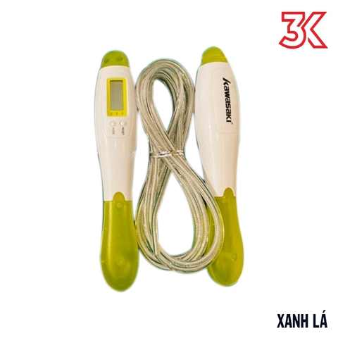 Dây nhảy đếm số vòng điện tử Kawasaki [Chính Hãng] [Có bảo hành] [Rẻ vô địch] [Giá hủy diệt] [Ảnh thật]
