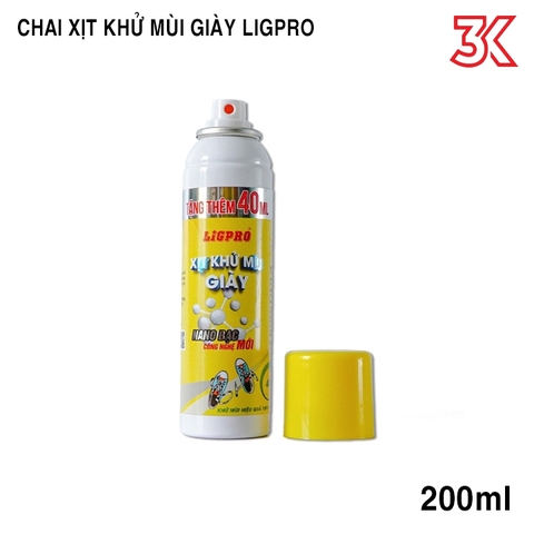 Chai xịt khử mùi giày LIGPRO 1 Chai
