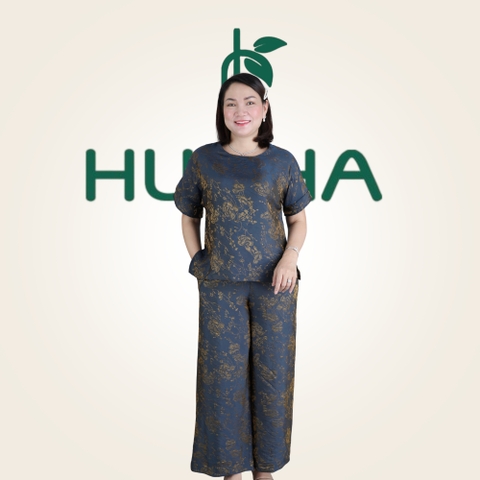 Bộ Pháp Phục Hương Trúc Lụa Cao Cấp – Bộ Lụa Đi Chùa Nhẹ Mát Thanh Lịch – Trang Phục Thiền Tịnh Cho Quý Cô LT16  | HUY HÀ