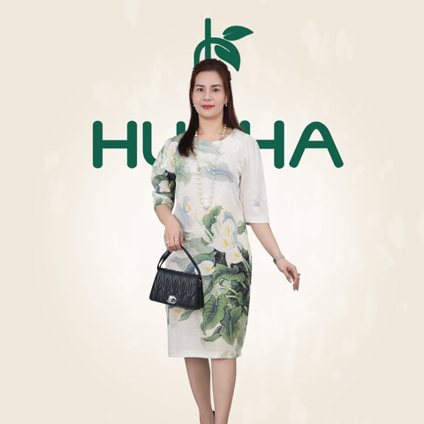 (Mẫu D49) - Đấm Thiết kế trung niên HUY HÀ - Lụa Gấm cao cấp