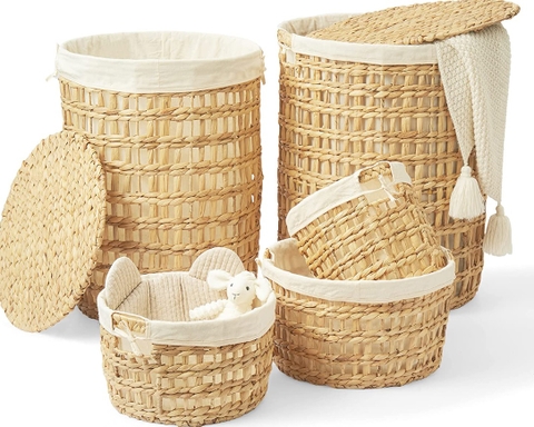 Water Hyacinth Storage Basket 86334