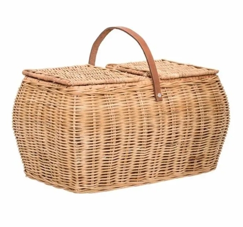 Rattan basket 86321