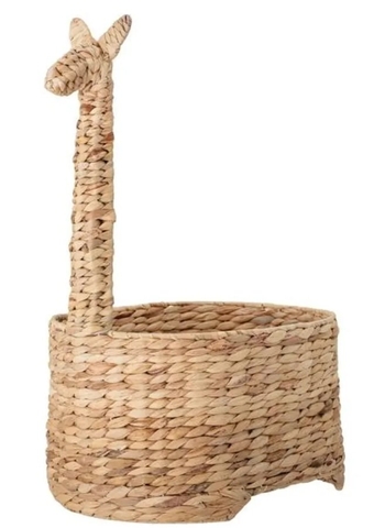 Water hyacinth Giraffe Basket 86315