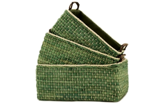 Waterhyacinth basket 86407