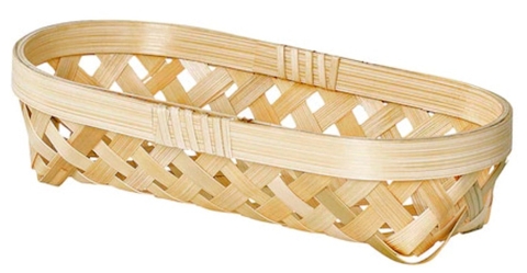 Bamboo basket 86403
