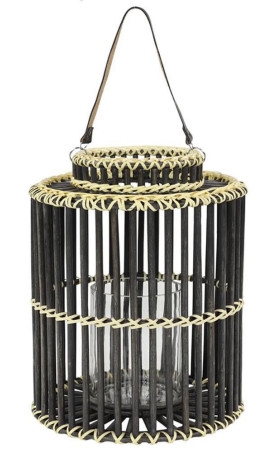 Rattan lantern 86447
