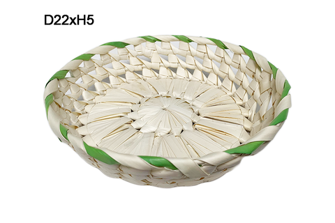 Palm leaf basket 31368