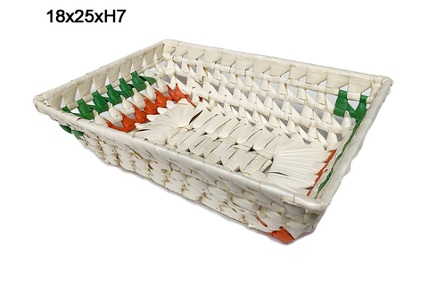 Palm leaf basket 31369