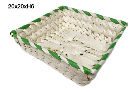 palm leaf basket 31371
