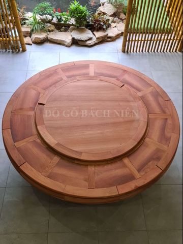 Bộ bàn ăn tròn Á Đông 0501