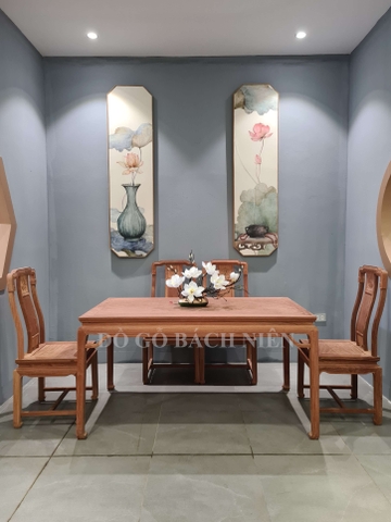 Bộ bàn ăn CN Á Đông CN12