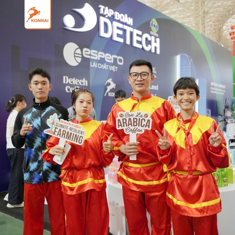 HƯƠNG VỊ CÀ PHÊ ARABICA SƠN LA tạo dấu ấn nổi bật tại triển lãm THÀNH TỰU ĐẤT NƯỚC 80 năm Hành trình Độc lập - Tự do - Hạnh phúc