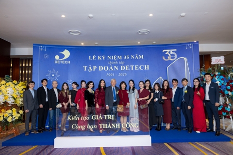 35 năm Tập đoàn Detech: Dấu mốc tự hào của một hành trình bền bỉ và khát vọng
