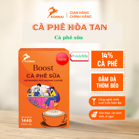 BOOST - CÀ PHÊ SỮA 