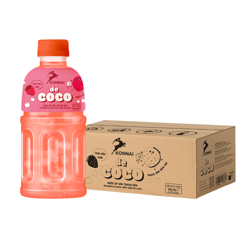 Konnai De Coco nước ép dâu thạch dừa