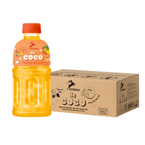 Konnai De Coco nước ép trái cây hỗn hợp thạch dừa
