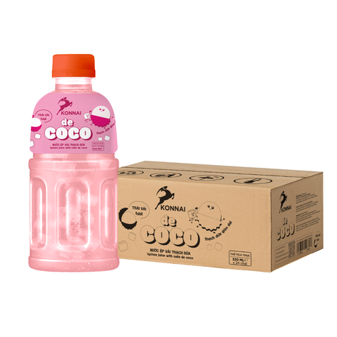 Konnai De Coco nước ép vải thạch dừa