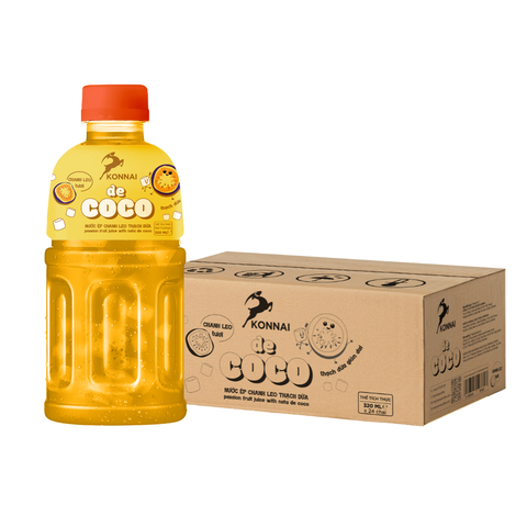Konnai De Coco nước ép chanh leo thạch dừa