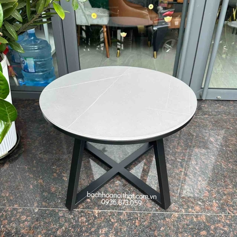 Bàn Trà Sofa Chân Sắt Mặt Đá - BT146