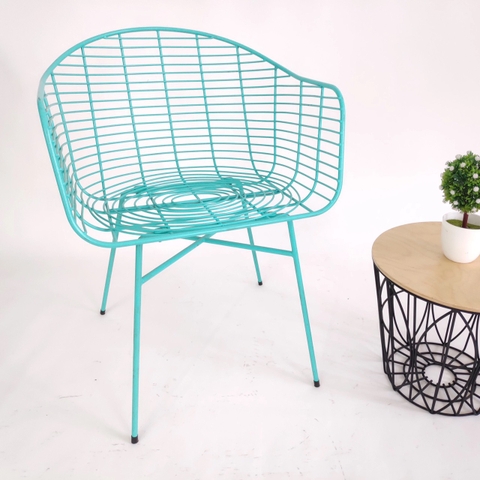 GHẾ CAFE SẮT SƠN TĨNH ĐIỆN