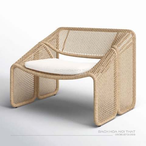 Ghế Thư Giãn Ngoài Trời Đan Dây GD15