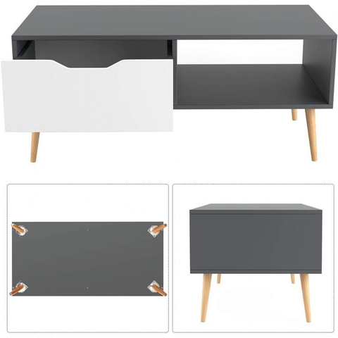 BÀN TRÀ GỖ HIỆN ĐẠI - BTG11