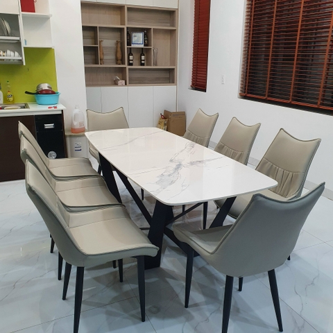 CHÂN BÀN ĂN W SẮT SƠN TĨNH ĐIỆN