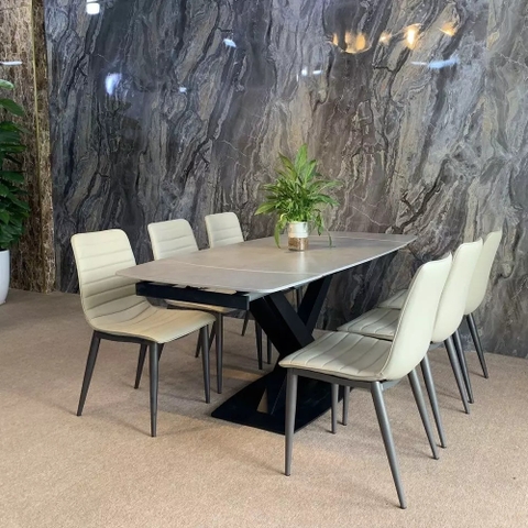 BÀN ĂN MẶT ĐÁ XOAY THÔNG MINH NHẬP KHẨU - BAMD10