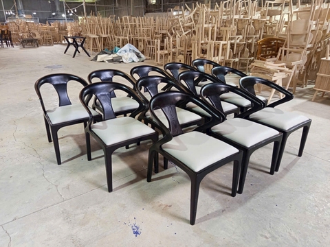 GHẾ ĂN BỌC NỆM GỖ TẦN BÌ - GAG89