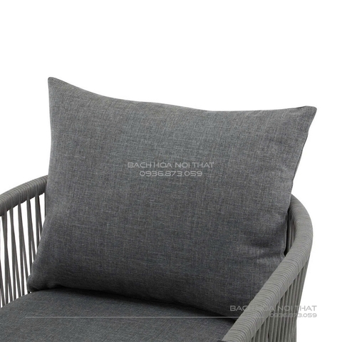 Ghế Ngoài Trời Thư Giãn Khung Sắt GD18