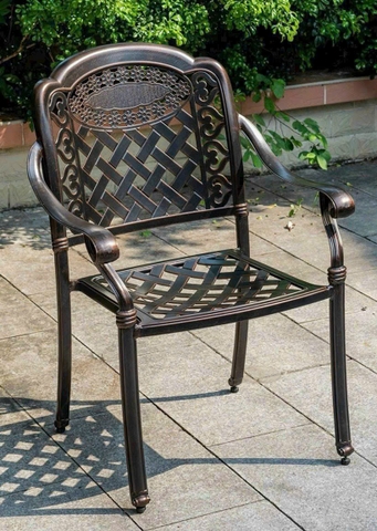 GHẾ SÂN VƯỜN NHÔM ĐÚC - SV23